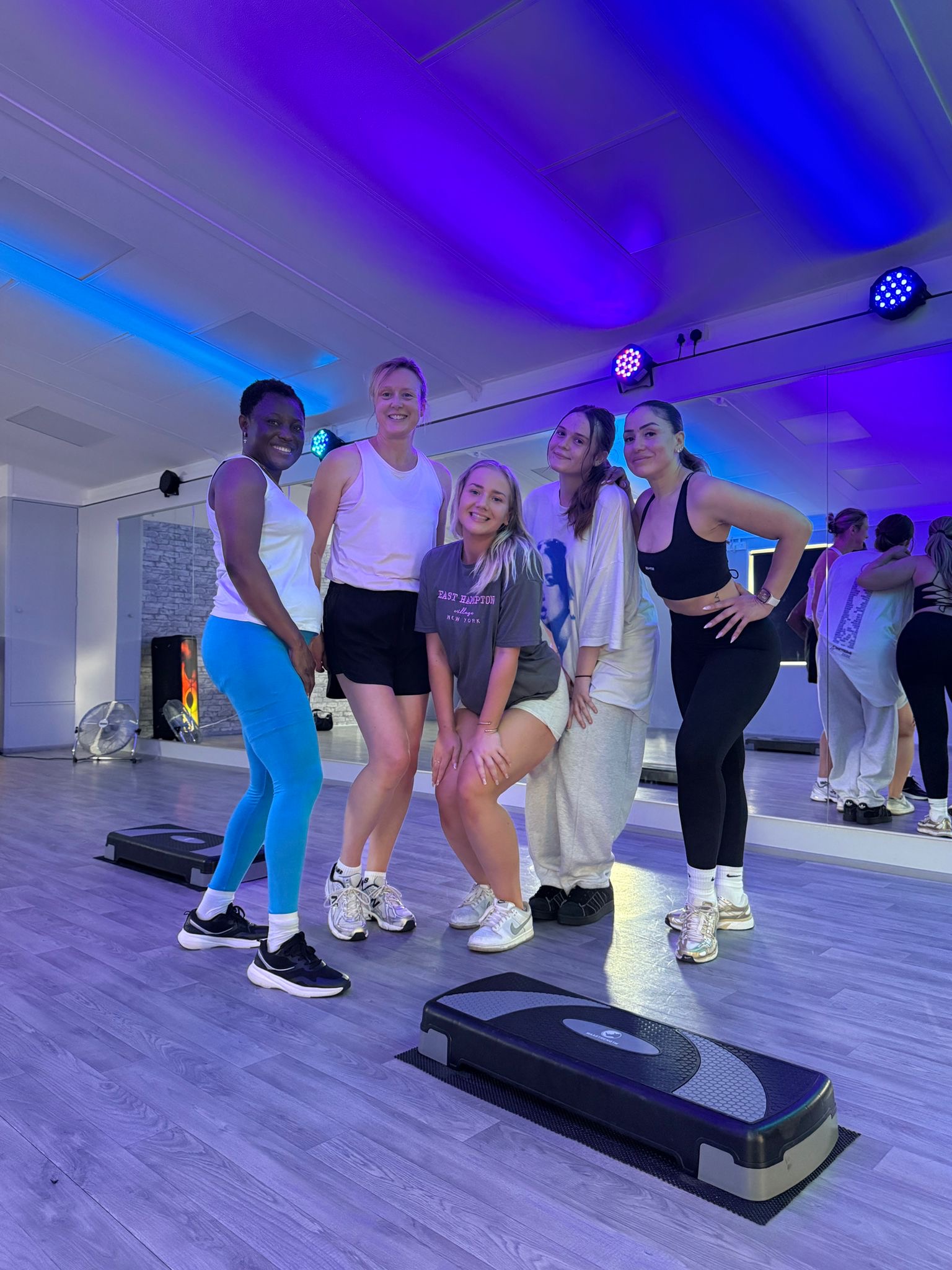Body Tee class in session